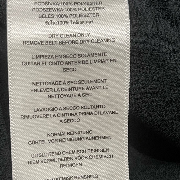 MICHAEL Michael Kors Navy and White Striped Maxi Dress Size Medium - Picture 10 of 10